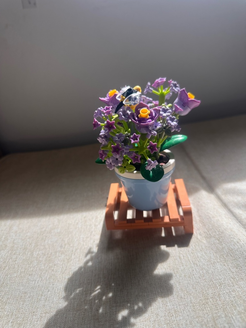 Lego Flower Pot and Stand